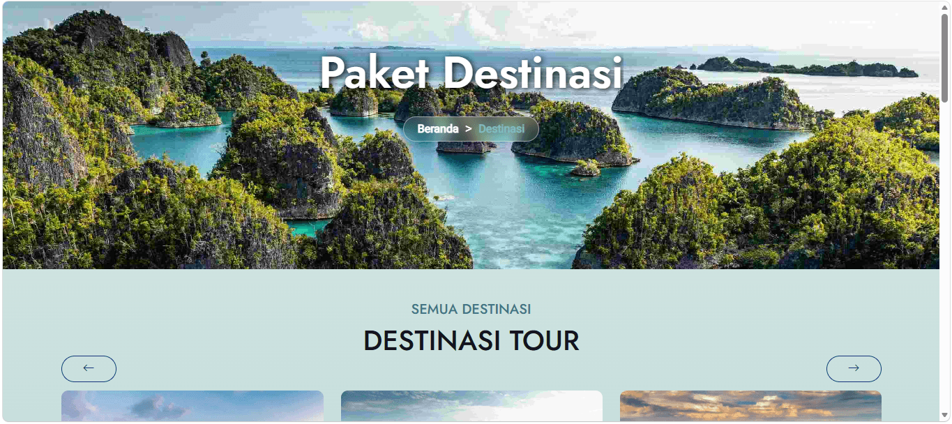 Screenshot of KisahDestinasi